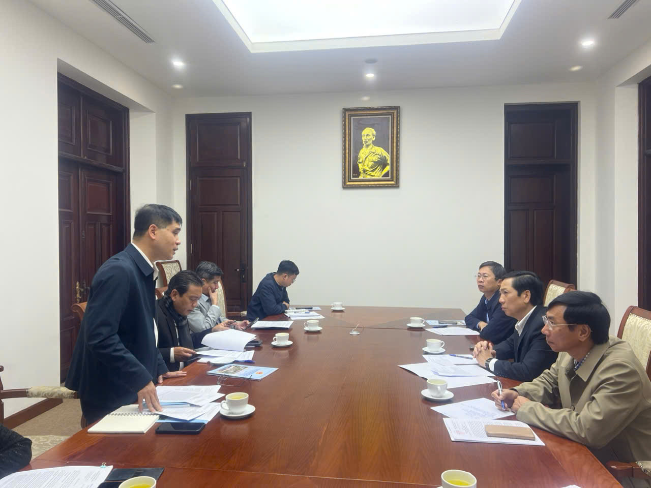 Bộ VH,TT&DL thống nhất đưa dự án vào báo cáo nghiên cứu khả thi Chương trình mục tiêu quốc gia về phát triển văn hóa giai đoạn 2025-2035. Ảnh: Đình Thi. Bộ VH,TT&DL thống nhất đưa dự án vào báo cáo nghiên cứu khả thi Chương trình mục tiêu quốc gia về phát triển văn hóa giai đoạn 2025-2035. Ảnh: Đình Thi.