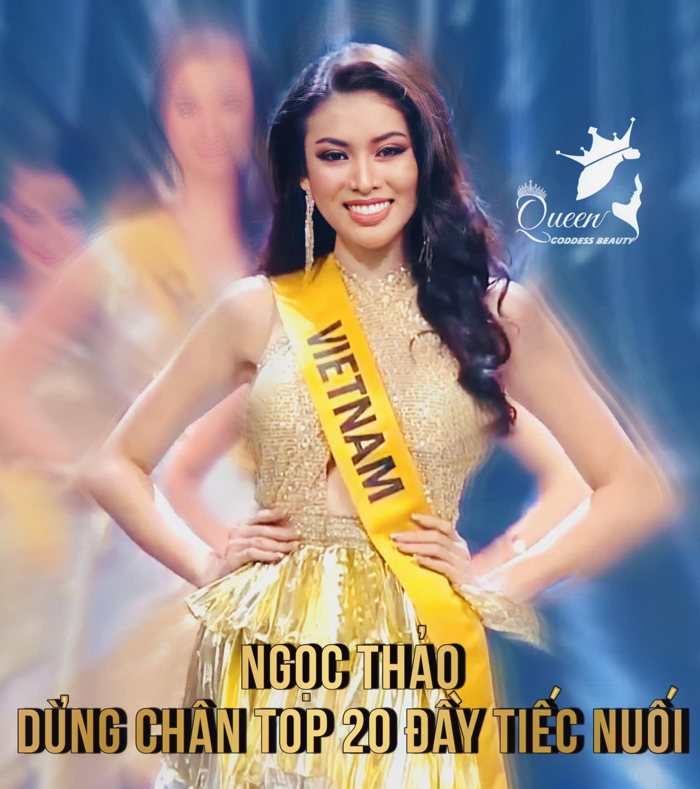 Tuy nhiên cuối cùng, Ngọc Thảo đã thiếu một chút may mắn khi không thể tiếp tục ghi tên mình vào top 10 chung cuộc khiến khán giả vô cùng tiếc nuối. Mặc dù vậy, với những gì Ngọc Thảo đã cống hiến và thể hiện trong suốt quá trình tham gia cuộc thi chắc chắn đã khiến khán giả Việt Nam vô cùng tự hào và hài lòng.