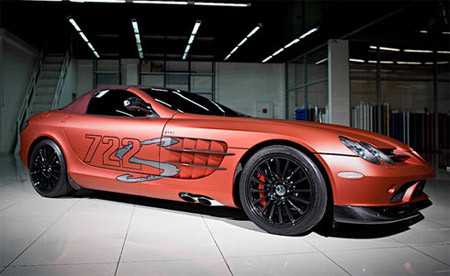 Những siêu xe màu 'cực độc' khiến dân sành mê mẩn ảnh 5 Mercedes SLR 722 S