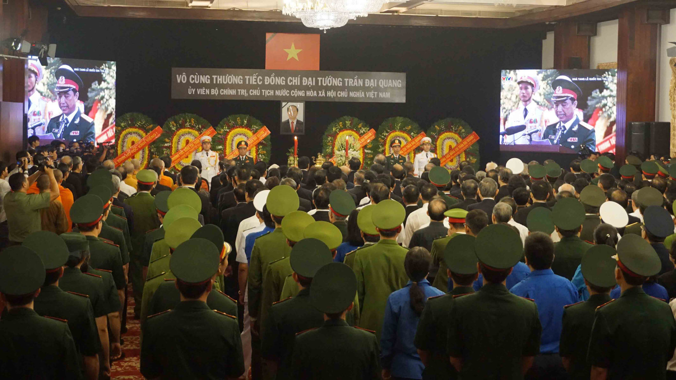 Chủ tịch nước Trần Đại Quang trở về đất mẹ ảnh 76