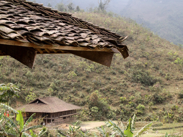 Mái nhà lợp bằng ngói