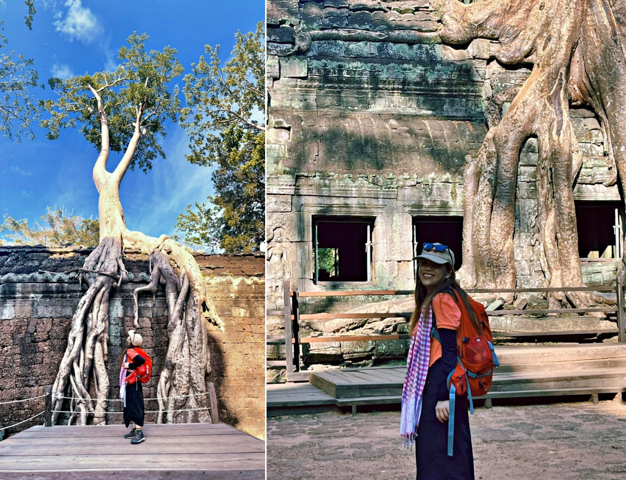 Dọc đường đi, cô luôn ghi lại những khoảnh khắc đáng nhớ. Ảnh: Nhân vật cung cấp.