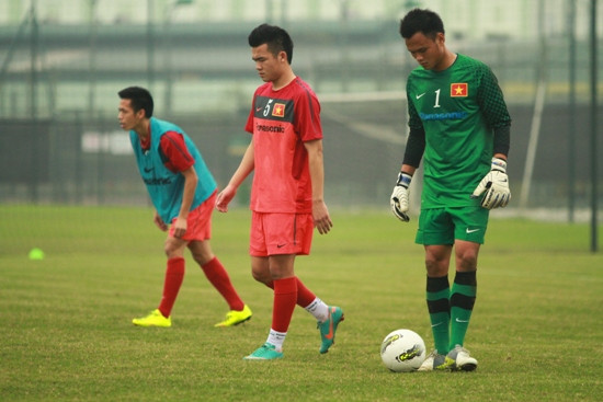 Thủ môn Thanh Bình hy vọng sẽ chiếm vị trí số 1 trong khung thành đội tuyển Việt Nam. Thủ môn Thanh Bình hy vọng sẽ chiếm vị trí số 1 trong khung thành đội tuyển Việt Nam