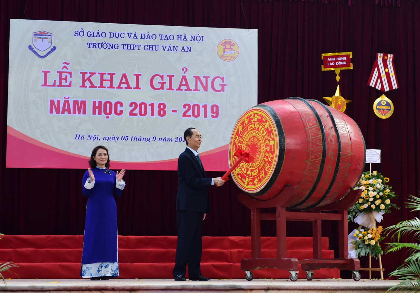 Gần 24 triệu học sinh, sinh viên hân hoan khai giảng năm học mới ảnh 27
