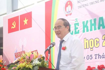 Gần 24 triệu học sinh, sinh viên hân hoan khai giảng năm học mới ảnh 9