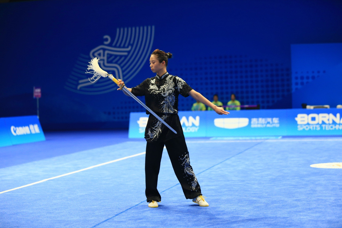 Trước đó, wushu taolu của đoàn thể thao Việt Nam đều thi đấu không thành công, từ Kiều Trang (thái cực quyền-kiếm nữ), Nguyễn Thị Hiền (trường quyền nữ), Tú Bình, Phương Nhi (nam quyền-nam đao nữ), đến Đỗ Đức Tài, Nông Văn Hữu (nam quyền-nam côn nam).