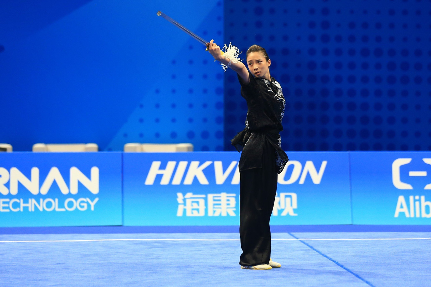 Dương Thuý Vi là VĐV giàu kinh nghiệm nhất và là niềm hy vọng lớn nhất của wushu Việt Nam.