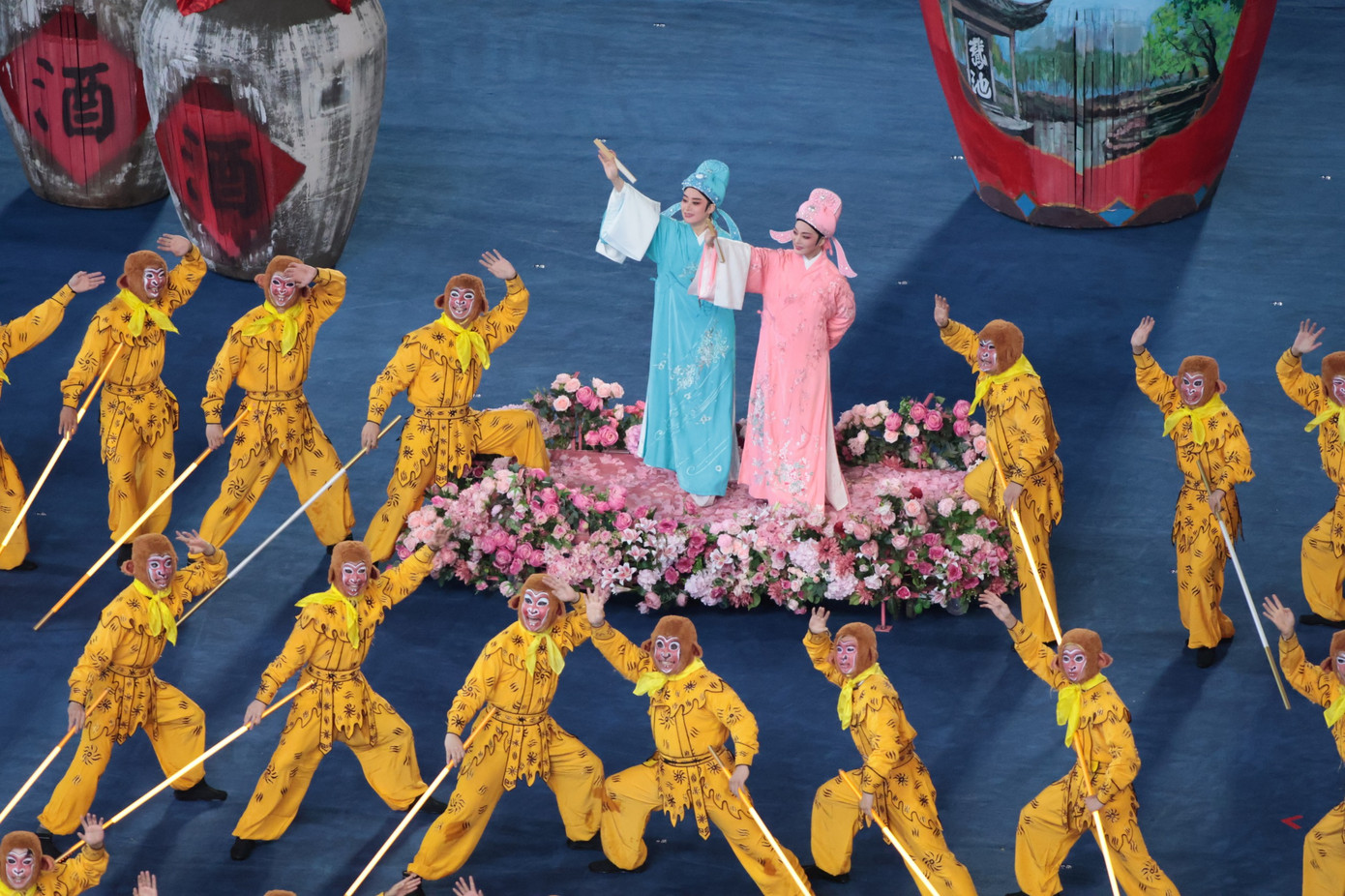 Lễ khai mạc Asiad 19: Rực rỡ Hàng Châu ảnh 4 Lễ khai mạc Asiad 19: Rực rỡ Hàng Châu ảnh 4