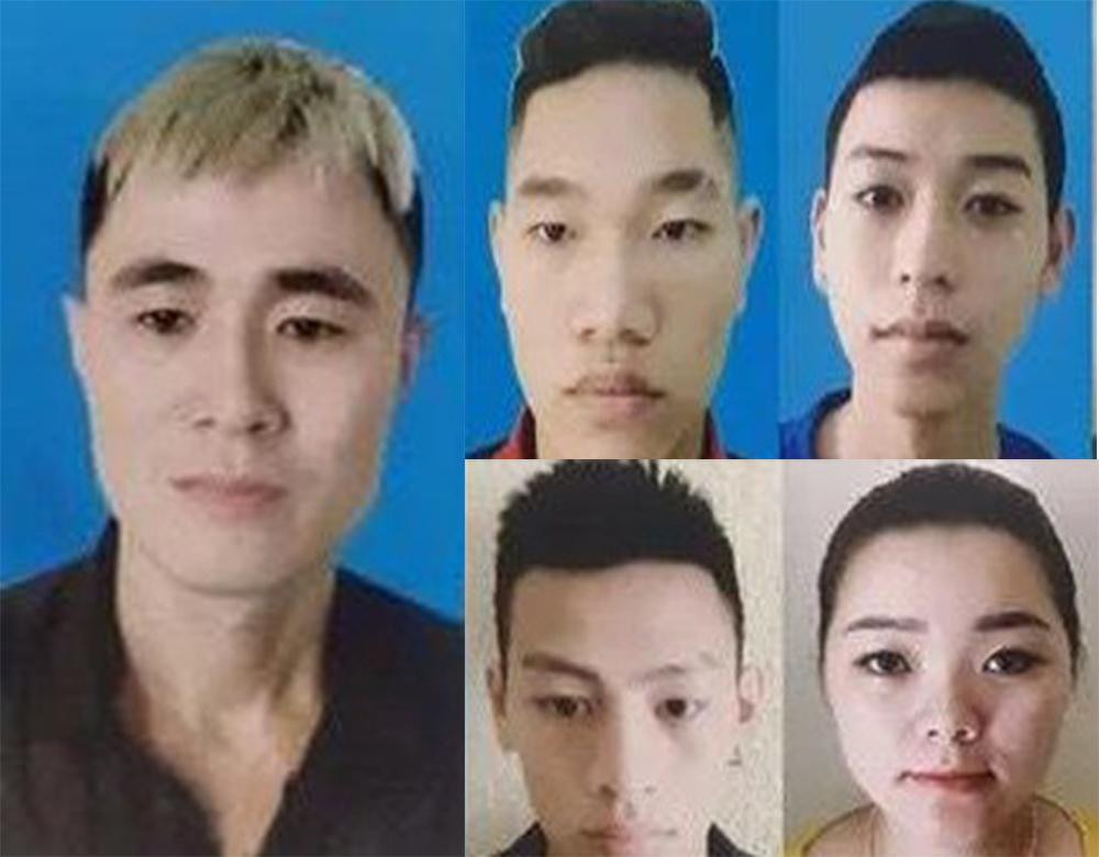 Nhóm đối tượng bị khởi tố. Ảnh: Công an tỉnh Thái Bình. Nhóm đối tượng bị khởi tố. Ảnh: Công an tỉnh Thái Bình.