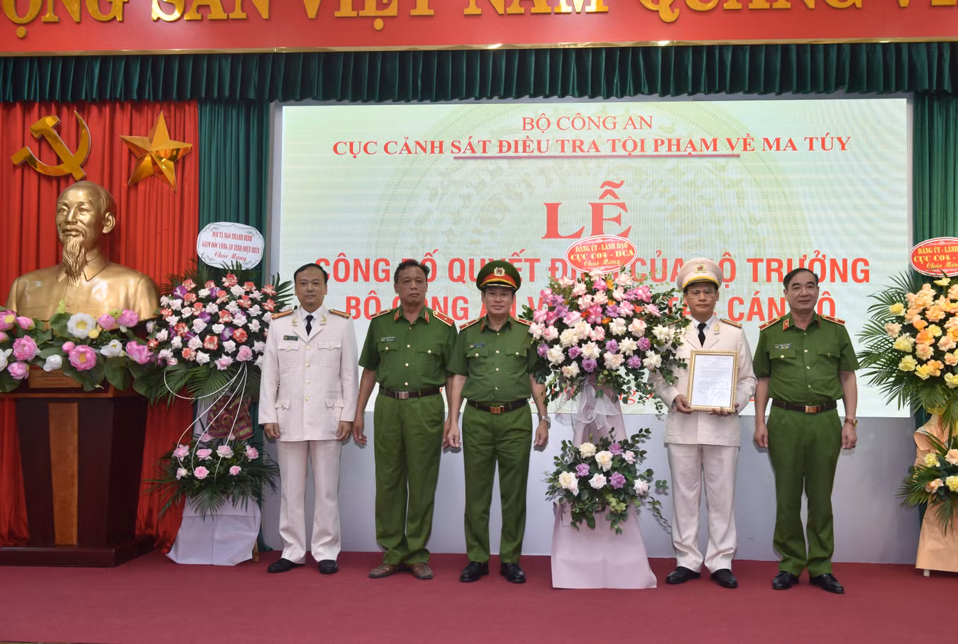 Cục Cảnh sát điều tra tội phạm về ma túy có 2 tân Cục phó. Cục Cảnh sát điều tra tội phạm về ma túy có 2 tân Cục phó.
