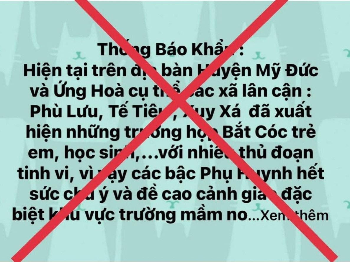 Thông tin lan truyền trên mạng.