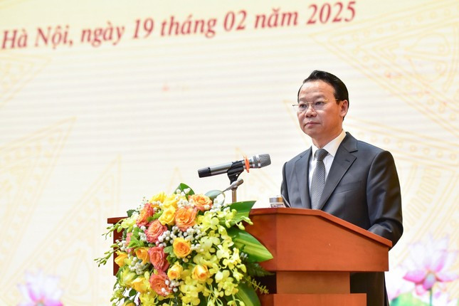 Bộ trưởng Bộ Tài nguyên và Môi trường Đỗ Đức Duy. Ảnh: Tùng Đinh.