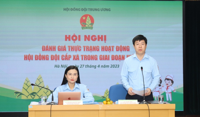 Anh Lê Hải Long, Trưởng ban công tác thiếu nhi T.Ư Đoàn, Phó Chủ tịch thường trực Hội đồng Đội T.Ư thông tin về kết quả tổ chức và hoạt động Hội đồng Đội cấp xã trong giai đoạn hiện nay, Anh Lê Hải Long, Trưởng ban công tác thiếu nhi T.Ư Đoàn, Phó Chủ tịch thường trực Hội đồng Đội T.Ư thông tin về kết quả tổ chức và hoạt động Hội đồng Đội cấp xã trong giai đoạn hiện nay,