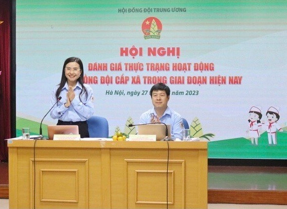 Chị Nguyễn Phạm Duy Trang, Bí thư T.Ư Đoàn, Chủ tịch Hội đồng Đội T.Ư đánh giá, tổ chức Hội đồng Đội cấp xã là mô hình hoạt động có tính ưu việt Chị Nguyễn Phạm Duy Trang, Bí thư T.Ư Đoàn, Chủ tịch Hội đồng Đội T.Ư đánh giá, tổ chức Hội đồng Đội cấp xã là mô hình hoạt động có tính ưu việt