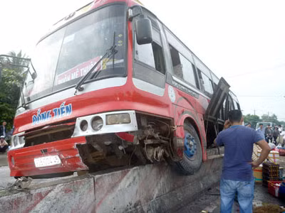 Hiện trường vụ tai nạn