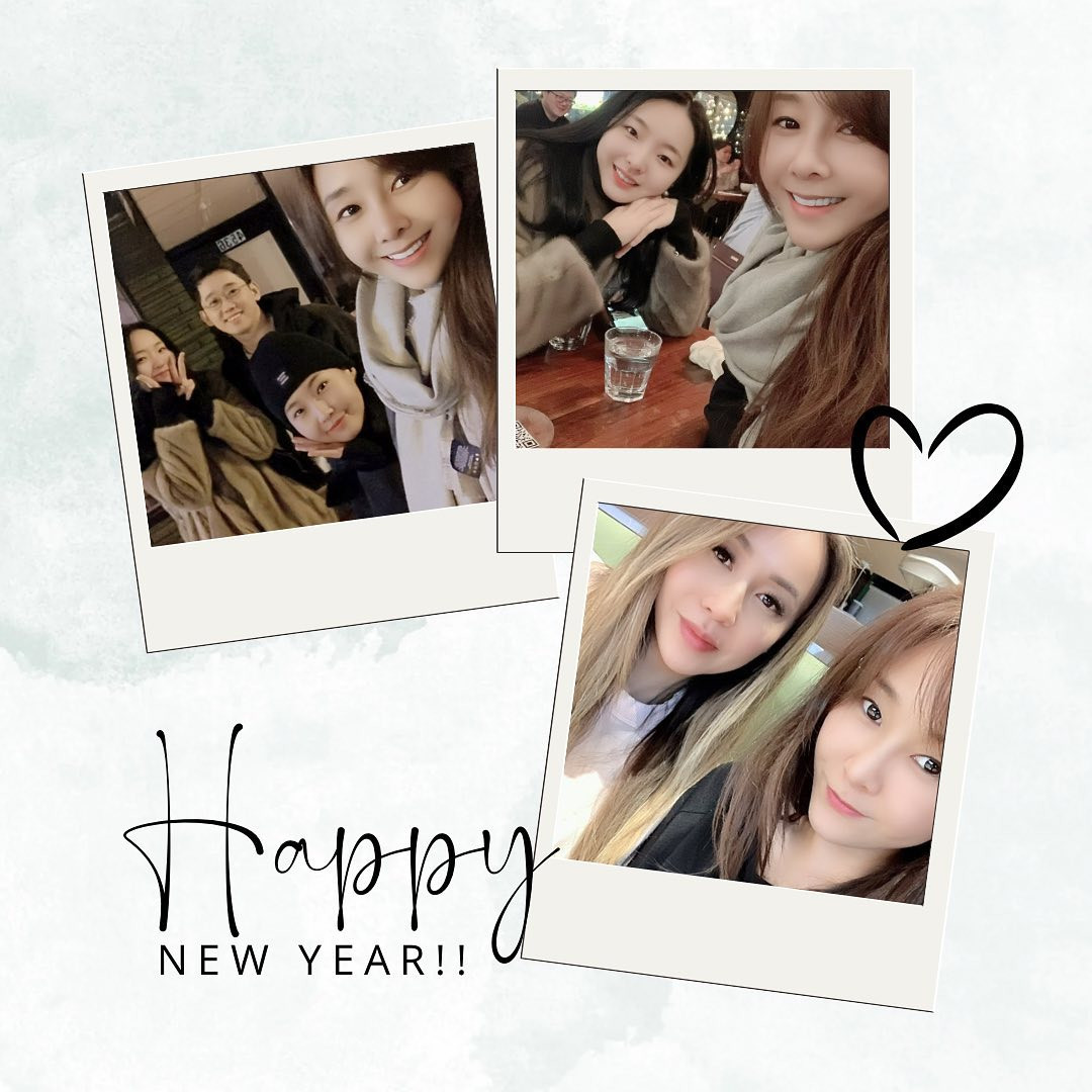 G.NA đăng bài chúc mừng năm mới người hâm mộ vào ngày 2/1. Ảnh: IG.