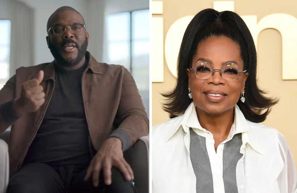 Tyler Perry và Oprah Winfrey đều im lặng trong giai đoạn cuốn hồi ký của Harry gây rúng động thế giới. Ảnh: Page Six.