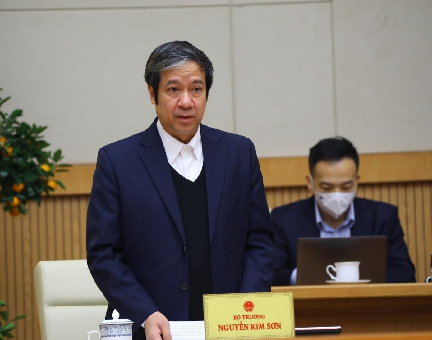 Bộ trưởng Bộ Giáo dục và Đào tạo Nguyễn Kim Sơn Bộ trưởng Bộ Giáo dục và Đào tạo Nguyễn Kim Sơn