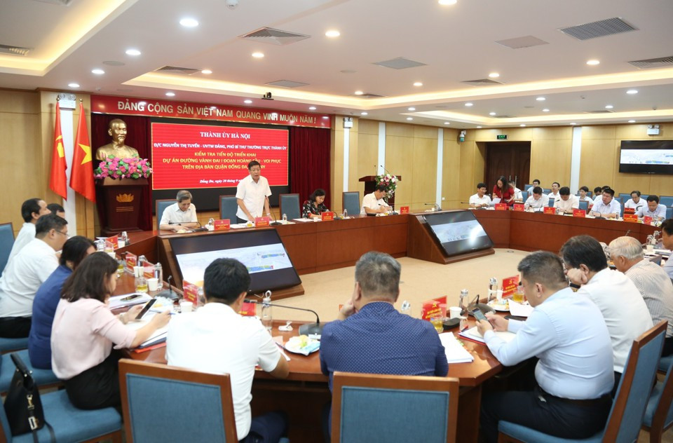 Quang cảnh buổi làm việc ngày 20/9