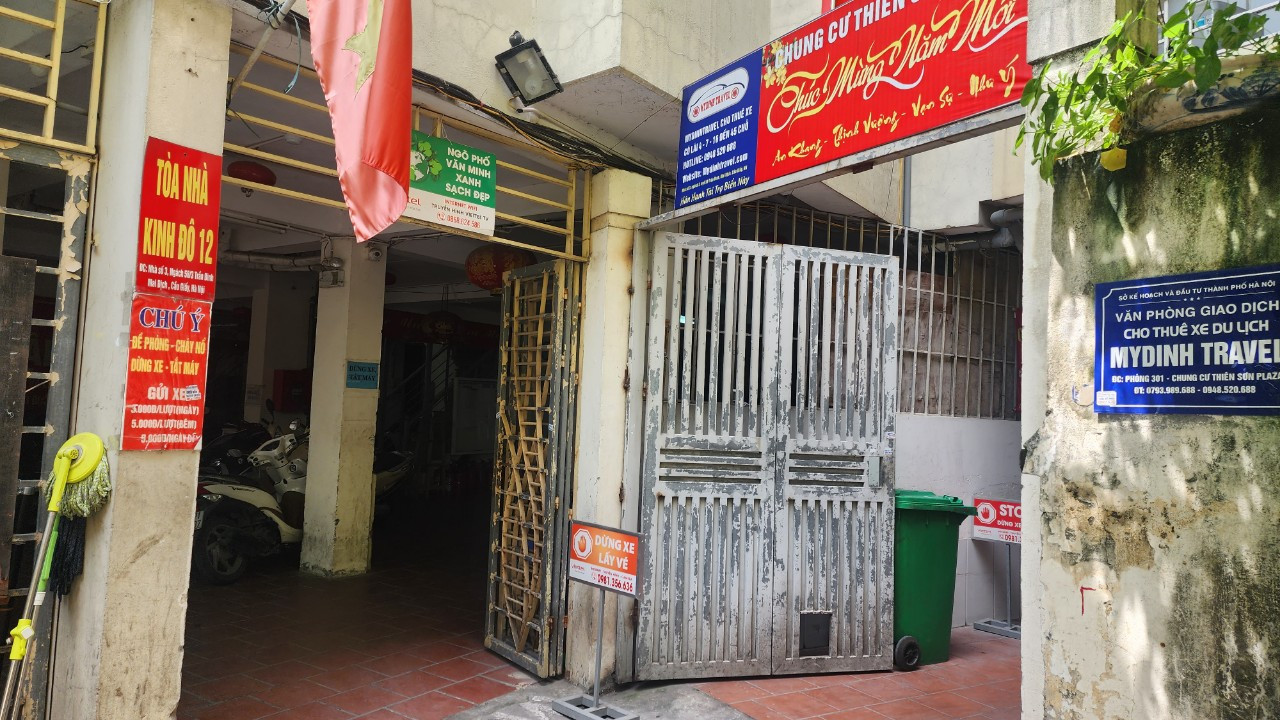 2 chung cư mini trên đường Trần Bình vi phạm PCCC