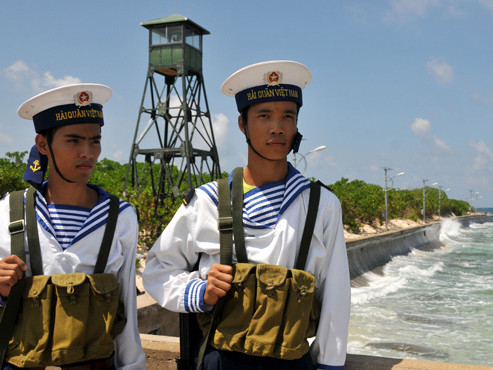 Bộ đội Trường Sa luôn sẵn sàng bảo vệ chủ quyền đất nước. Ảnh tư liệu. Bộ đội Trường Sa luôn sẵn sàng bảo vệ chủ quyền đất nước. Ảnh tư liệu