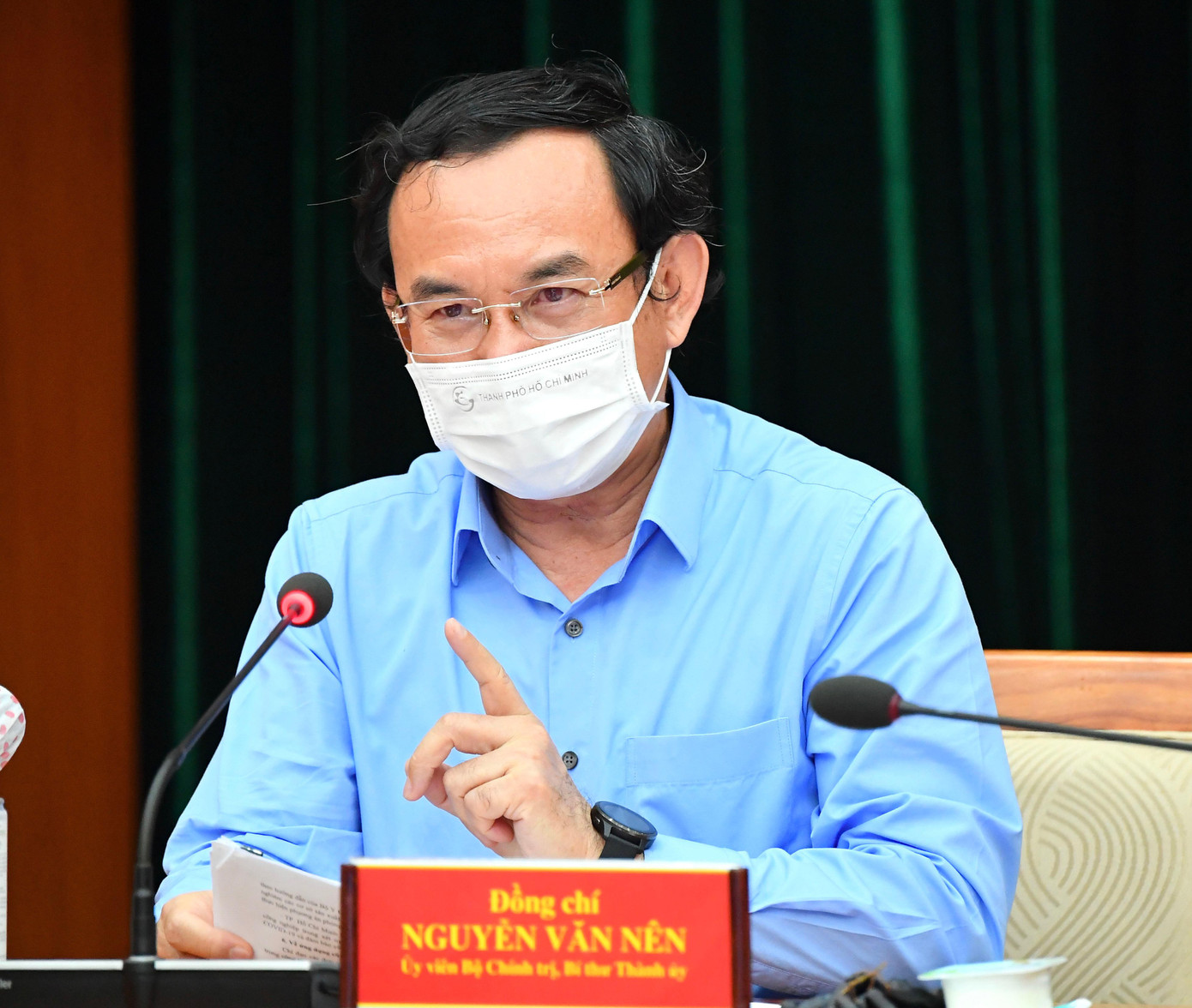 Bí thư Thành ủy TPHCM Nguyễn Văn Nên Bí thư Thành ủy TPHCM Nguyễn Văn Nên