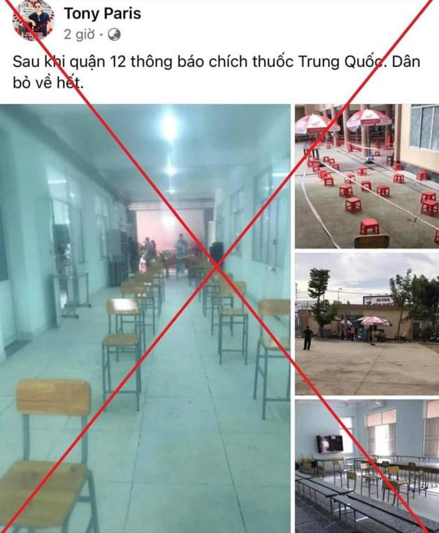 Thông tin sai sự thật đang lan truyền trên mạng xã hội