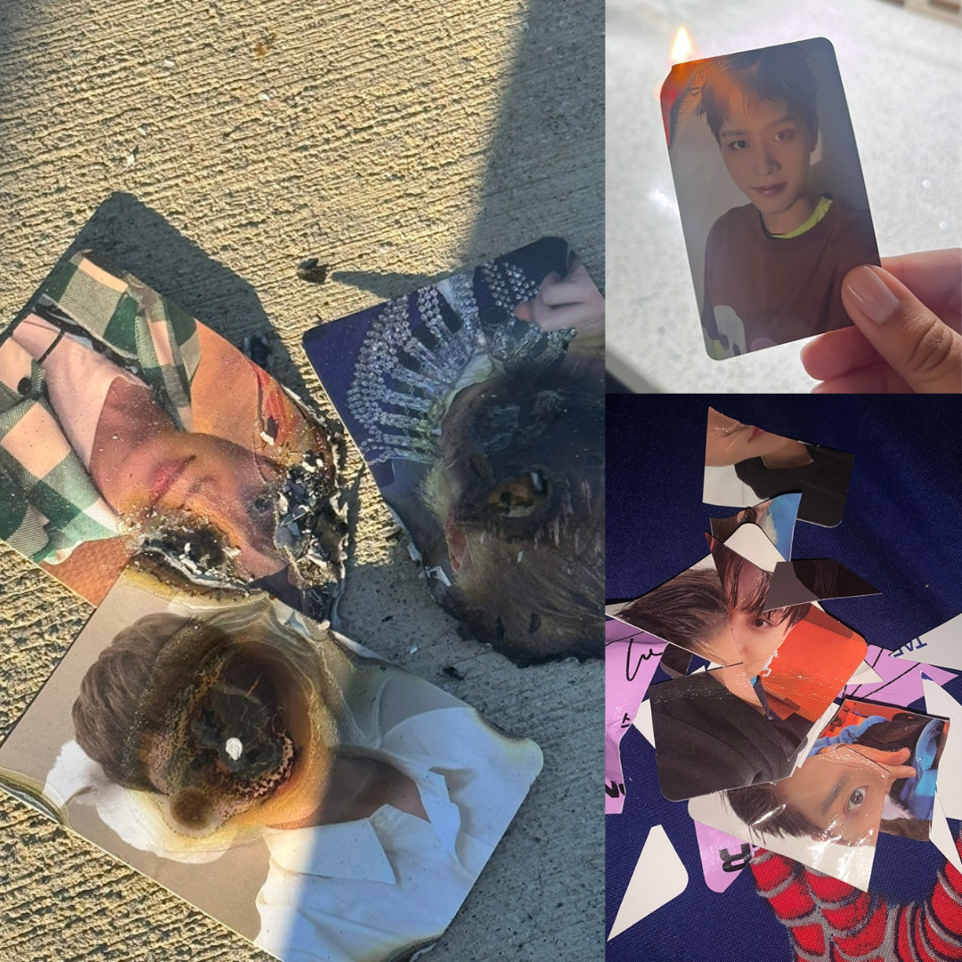 Nhiều fan đã hủy card của Taeil để thể hiện sự tức giận.