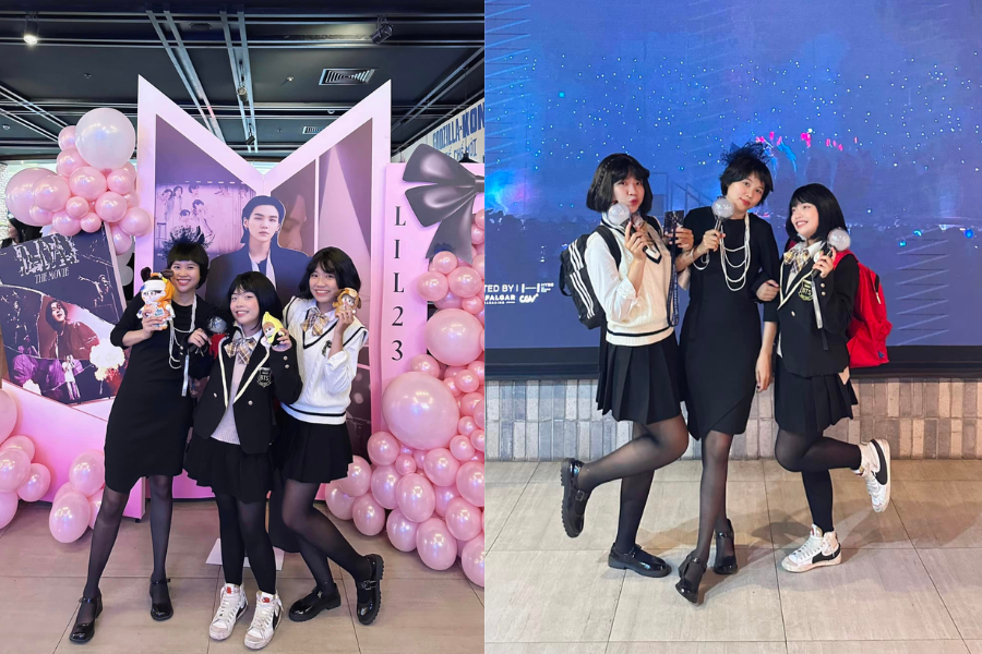 Hình ảnh các ARMY cosplay thành các thành viên BTS phiên bản lầy lội được nhiều fan chia sẻ vì quá đáng yêu. Ảnh: Khánh Hạ