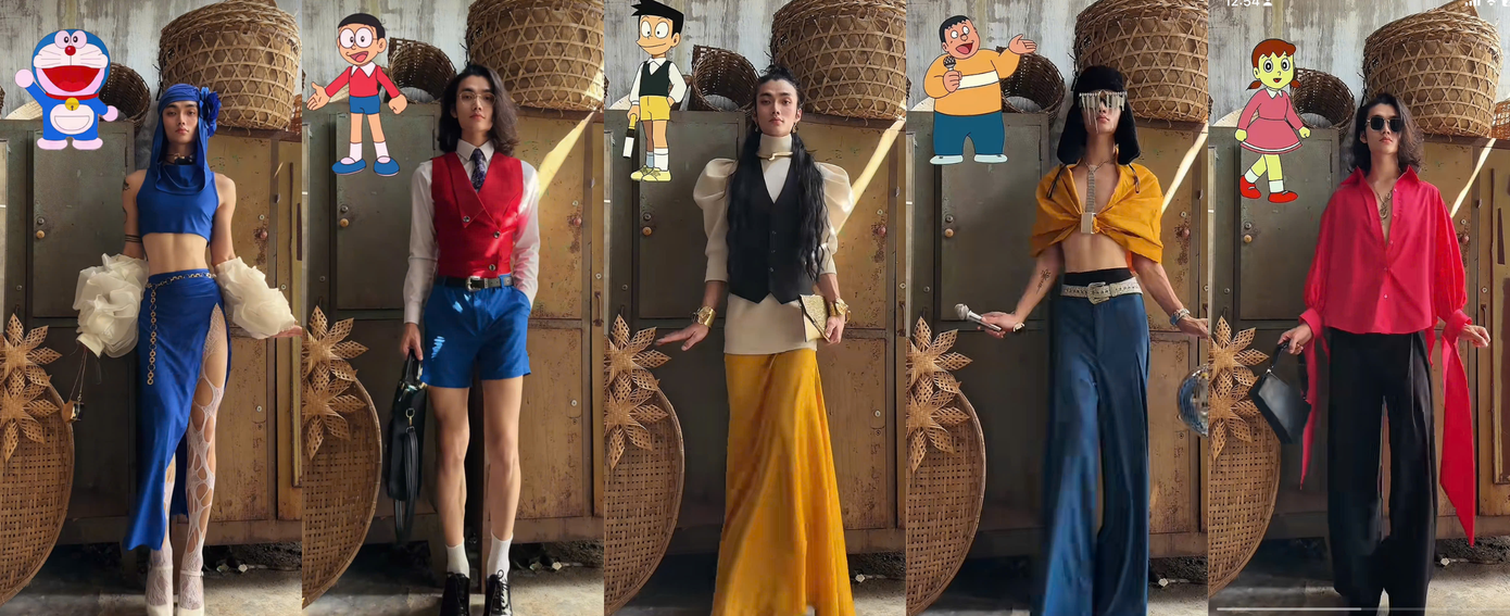 Harry "hút like" thông qua các trang phục lấy cảm hứng từng những bộ truyện tranh kinh điển như Doraemon, One Piece... Harry "hút like" thông qua các trang phục lấy cảm hứng từng những bộ truyện tranh kinh điển như Doraemon, One Piece...