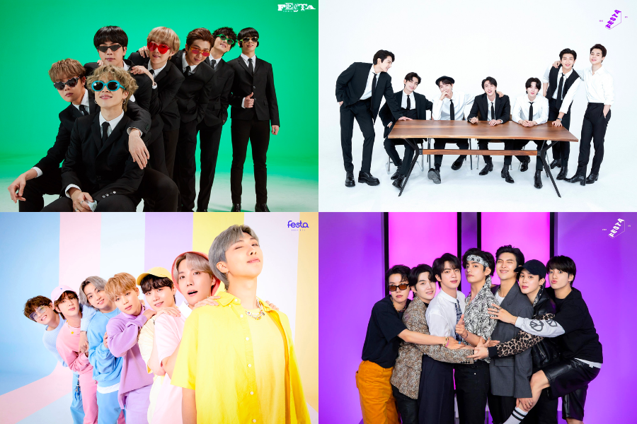 Mọi năm BTS luôn chiêu đãi fan những bộ ảnh gia đình độc lạ, tinh nghịch. Mọi năm BTS luôn chiêu đãi fan những bộ ảnh gia đình độc lạ, tinh nghịch.