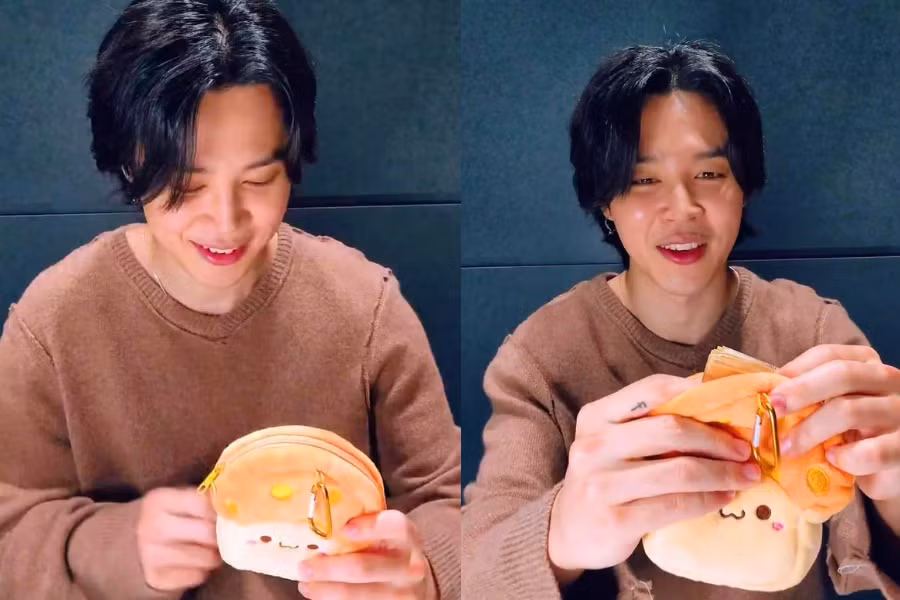 Cận cảnh món quà "đầy mùi tiền" của anh cả Jin.