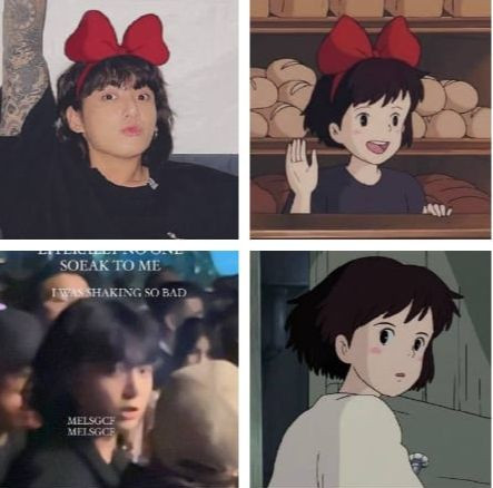 Người hâm mộ thích thú ví von Jung Kook chính là Kiki phiên bản nam. Người hâm mộ thích thú ví von Jung Kook chính là Kiki phiên bản nam.