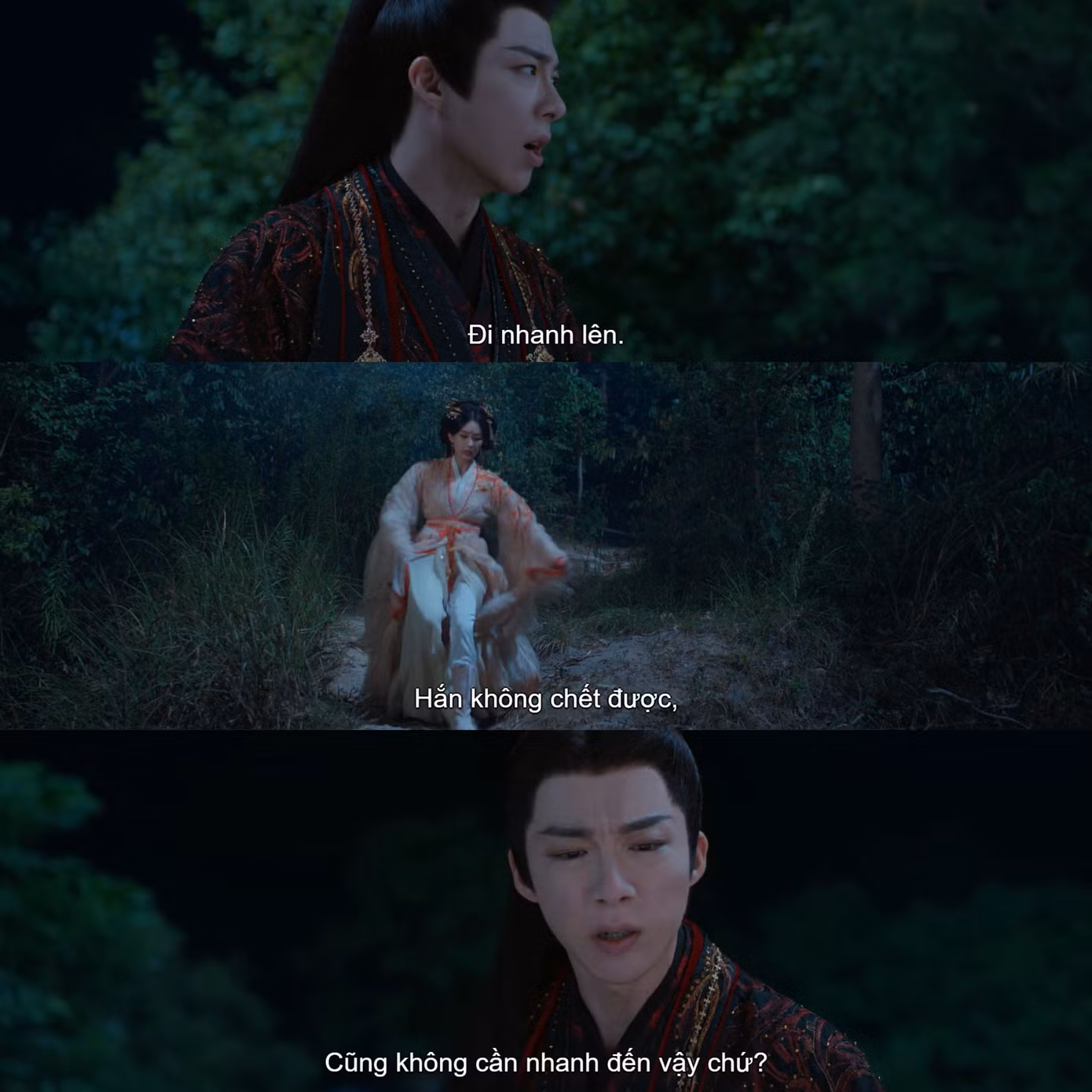Quả nhiên là không lo lắng gì, Nam Hành còn chưa nói hết câu quay lại đã thấy Nhất Mộng "sủi mất tăm".