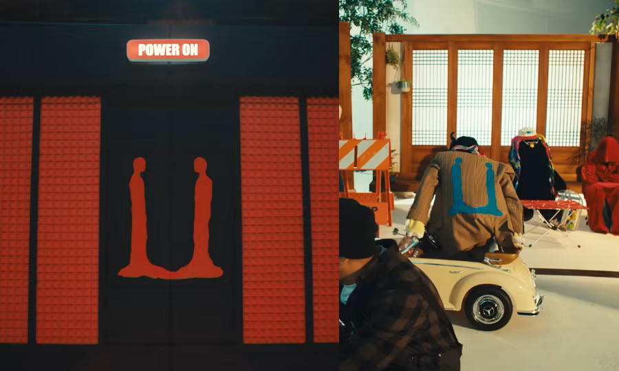 Chi tiết đặc biệt xuất hiện xuyên suốt MV, kể cả trên outfit của GD.
