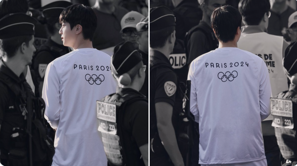 Ngay cả bóng lưng với bờ vai Thái bình dương đặc trưng của Jin cũng trở thành chủ đề bàn tán sôi nổi vì quá đẹp. Ngay cả bóng lưng với bờ vai Thái bình dương đặc trưng của Jin cũng trở thành chủ đề bàn tán sôi nổi vì quá đẹp.