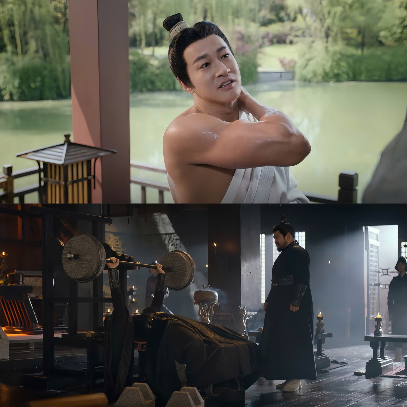 Ở một diễn biến khác, vì ghen tị với thân hình rắn chắc của Cao Hằng mà nam quân ráo riết "tập gym" ngay tại nha môn khiến khán giả cười ngất. Ở một diễn biến khác, vì ghen tị với thân hình rắn chắc của Cao Hằng mà nam quân ráo riết "tập gym" ngay tại nha môn khiến khán giả cười ngất.