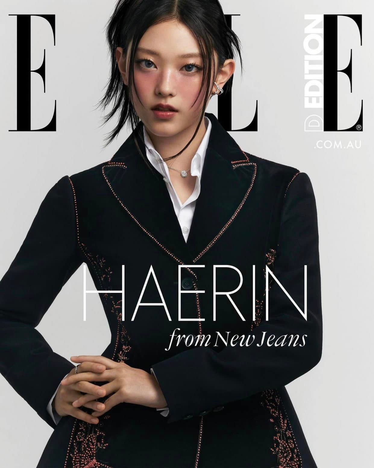 Nhan sắc yêu kiều đậm chất tiểu thư giới tài phiệt của Haerin.