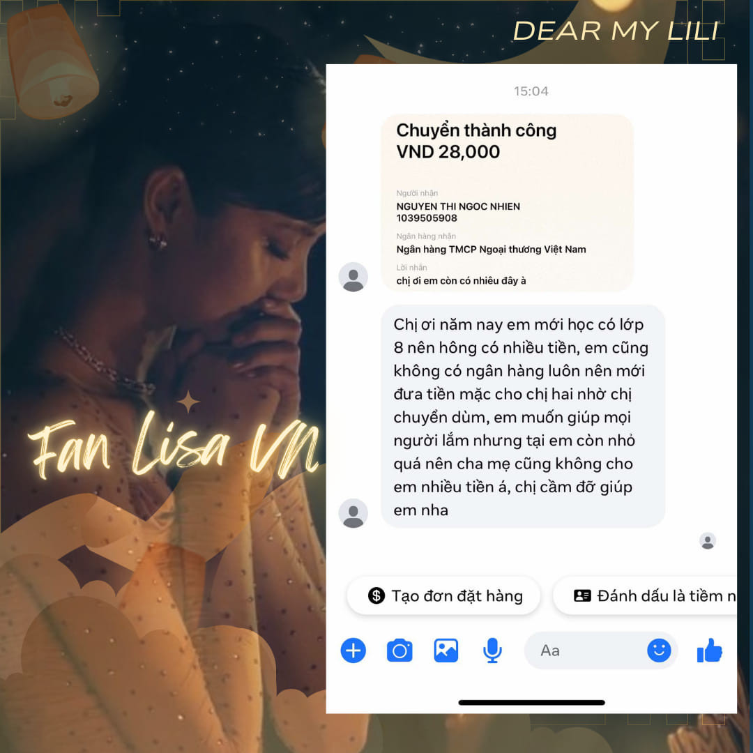 Nguồn: Fb Dear my Lili Nguồn: Fb Dear my Lili