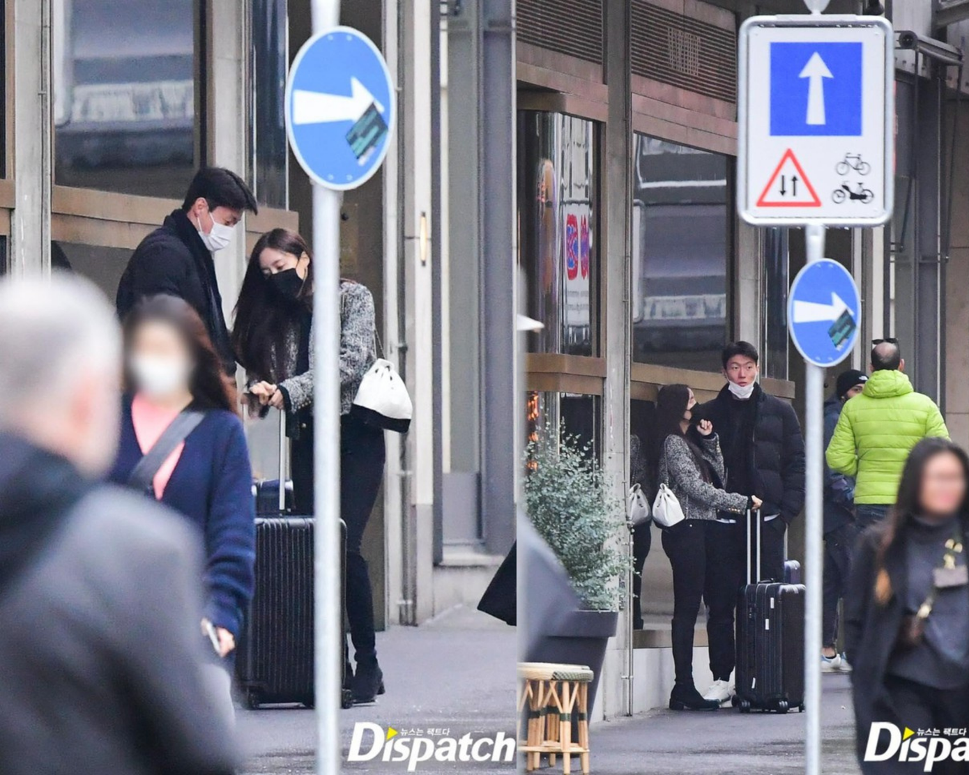 Hình ảnh cặp đôi do Dispatch tung vào tháng 1 vừa qua. - Ảnh: Dispatch Hình ảnh cặp đôi do Dispatch tung vào tháng 1 vừa qua. - Ảnh: Dispatch