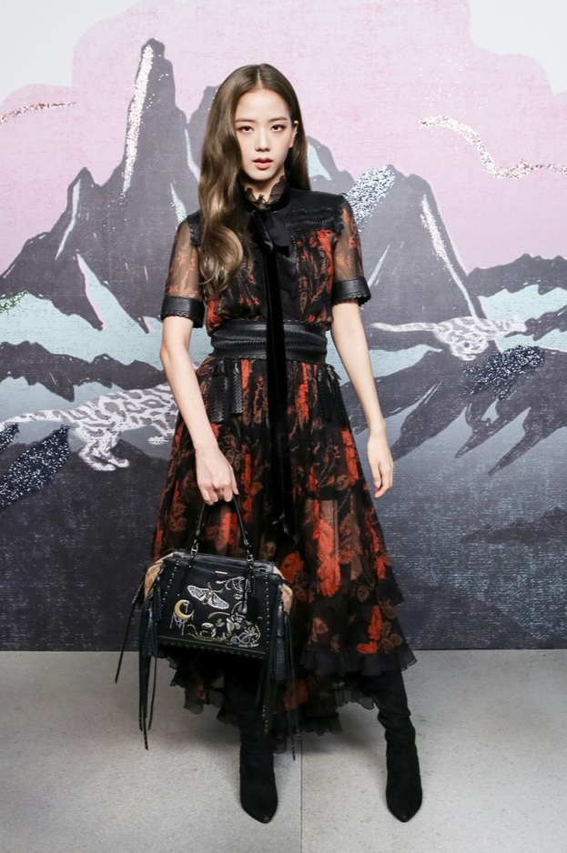 Jisoo tại show diễn của Coach ở New York Fashion Week 2018.