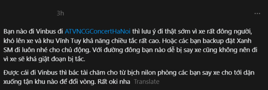 Các Gai Con truyền tay nhau &quot;bí kíp&quot; đón xe buýt đến concert.