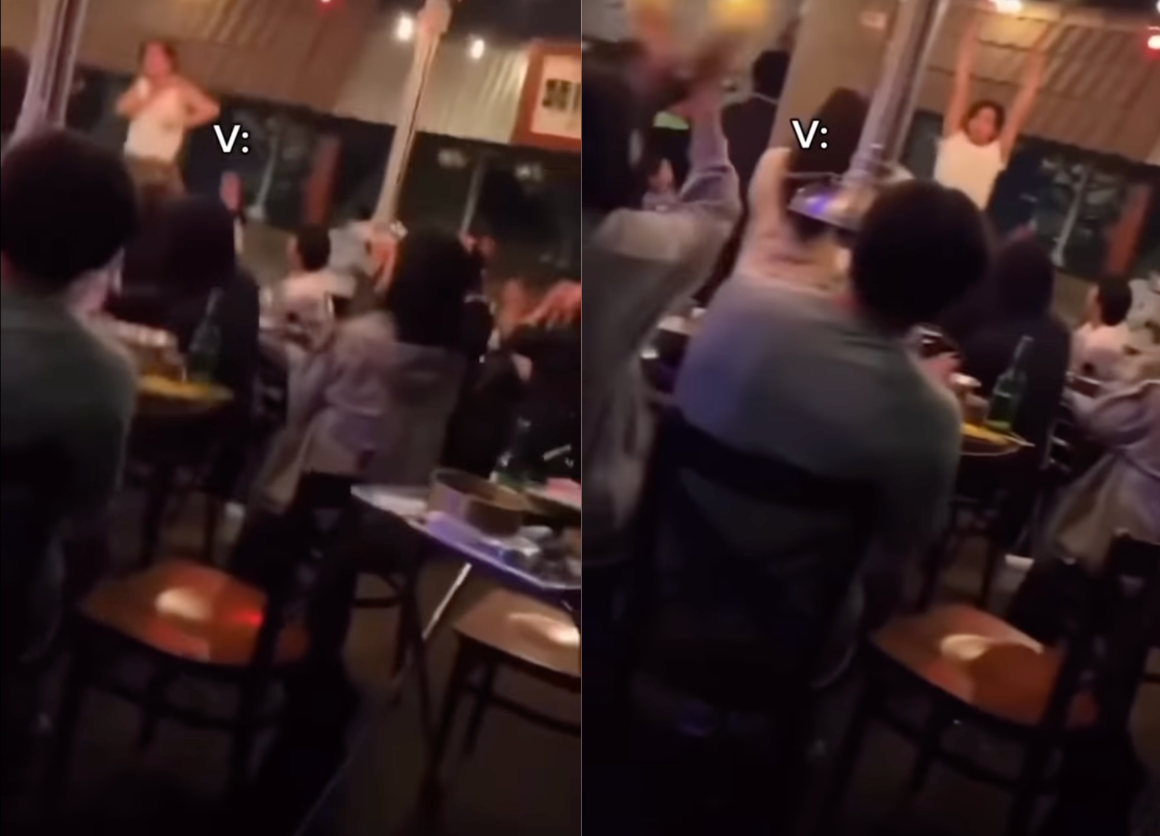 Sung nhất hội phải kể đến áp út của nhóm - V, xắn tay áo quẩy nhiệt cỡ này thì đúng chuẩn &quot;rể Việt&quot; rồi.