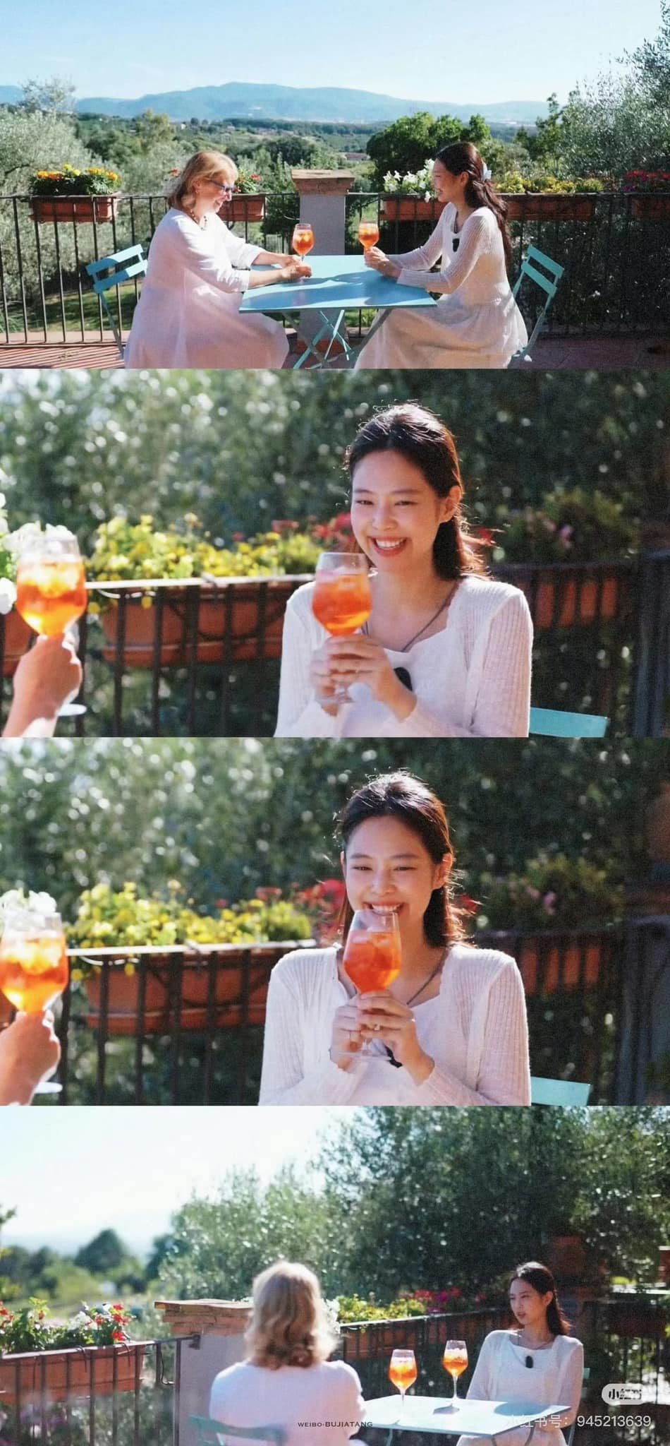 Cô nàng vui vẻ trò chuyện cùng người hướng dẫn Mami. Xuyên suốt tập 13, người hâm mộ nhiều lần &quot;mừng rơn&quot; khi nhìn thấy nụ cười vô tư của Jennie.