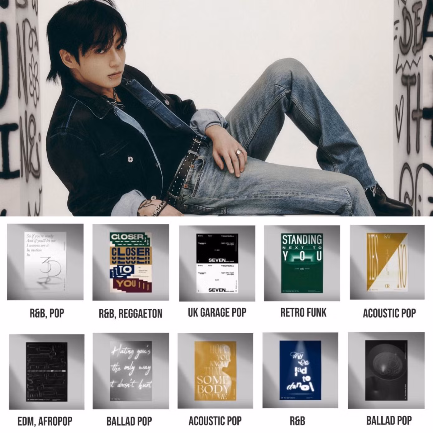 Chiếc album "đa màu đa sắc" của em út BTS.