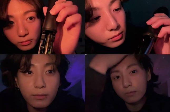 Kiểu tóc dài mà Jung Kook đã để trong thời gian dài cũng khá tương đồng với người trong clip.