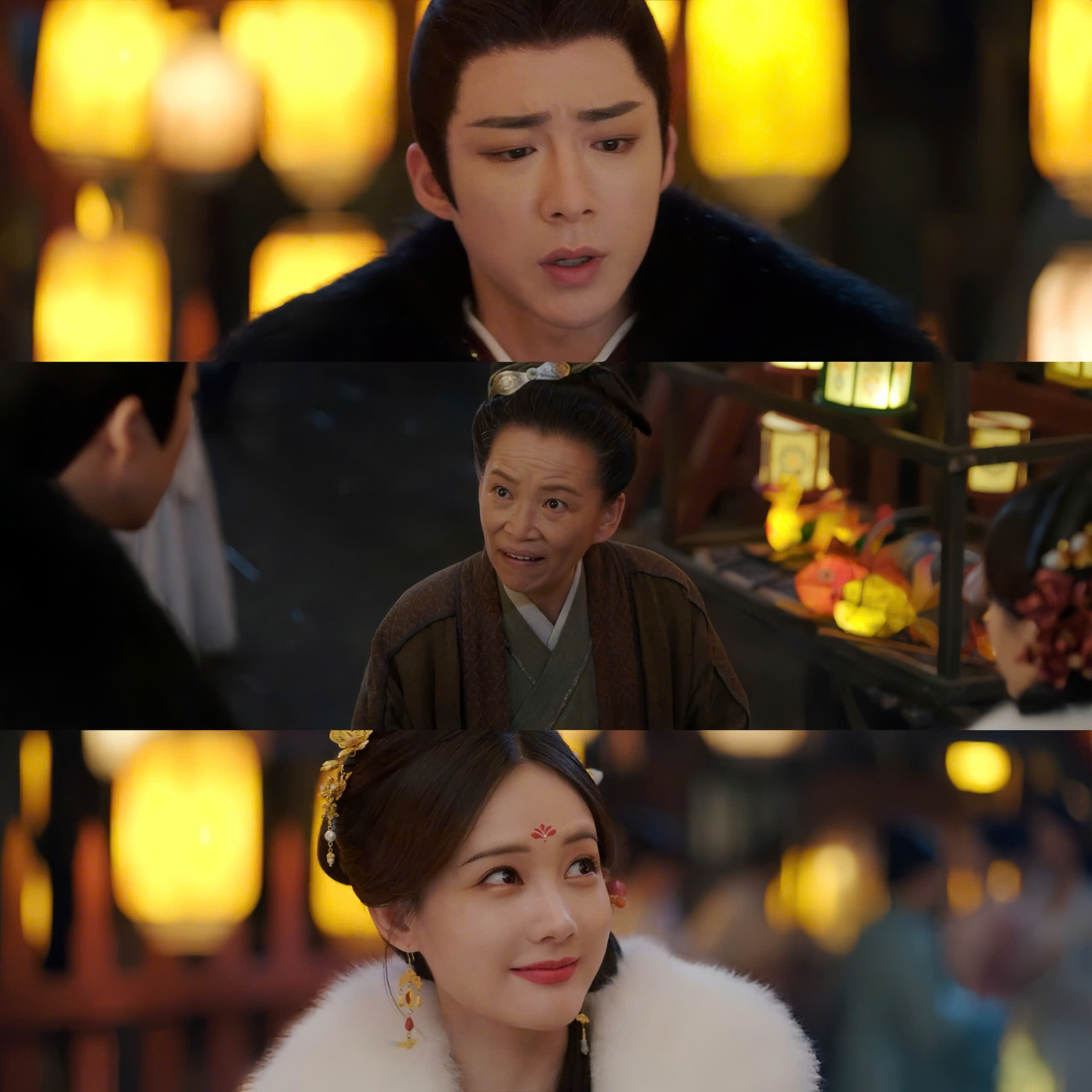 Thất hoàng tử chịu oan nhì thì không ai oan nhất. Vừa bị Nhất Mộng chê "hói", đến người bán hàng cũng sưng sỉa chàng là "mắt ti hí", "keo kiệt". Thất hoàng tử chịu oan nhì thì không ai oan nhất. Vừa bị Nhất Mộng chê "hói", đến người bán hàng cũng sưng sỉa chàng là "mắt ti hí", "keo kiệt".