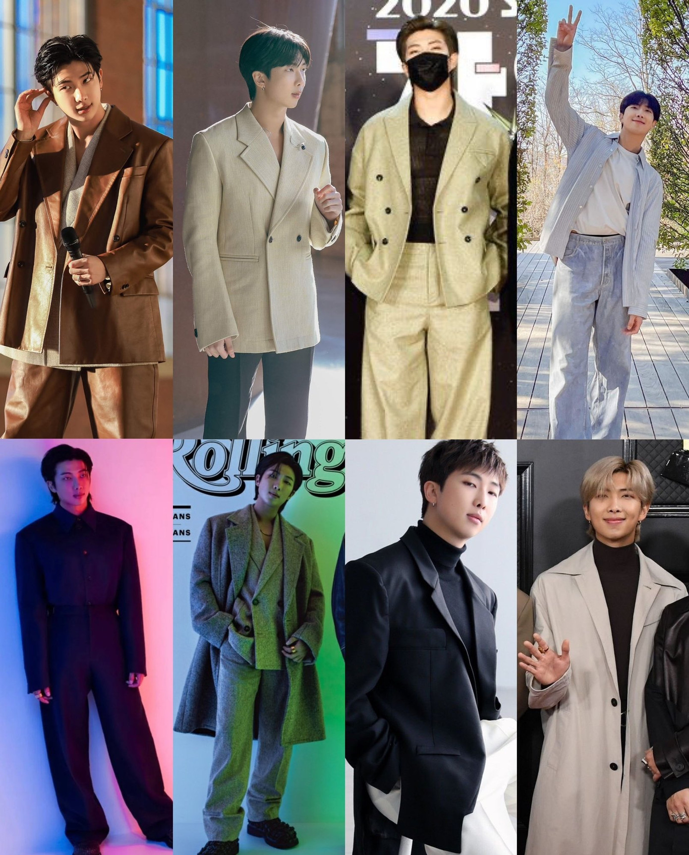 Được biết đến với phong cách thời thượng và lịch lãm, RM được đánh giá là hiện thân hoàn hảo cho sự tinh tế thầm lặng của Bottega Veneta.