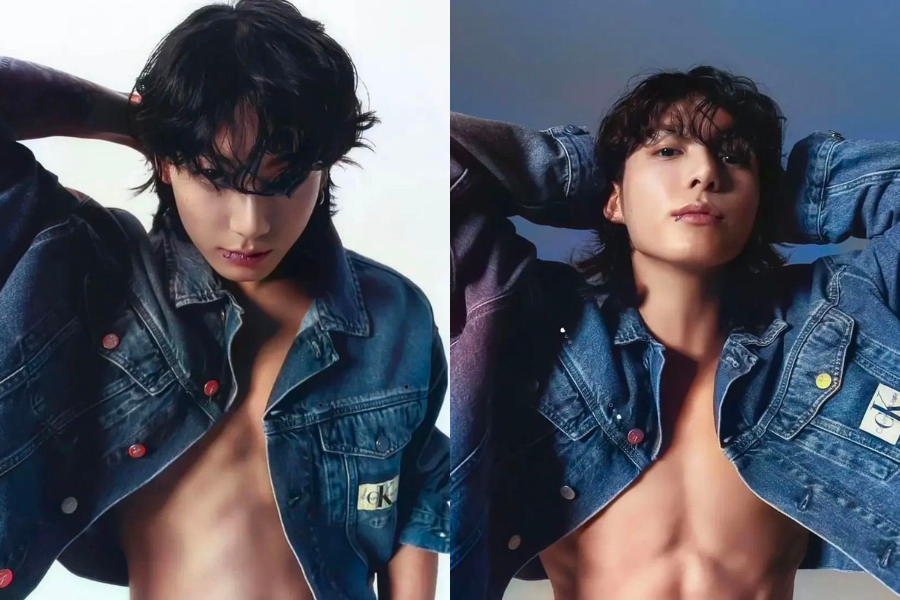 Jung Kook khoe thân hình cực chuẩn trong bộ ảnh đầu tiên với Calvin Klein. Jung Kook khoe thân hình cực chuẩn trong bộ ảnh đầu tiên với Calvin Klein.