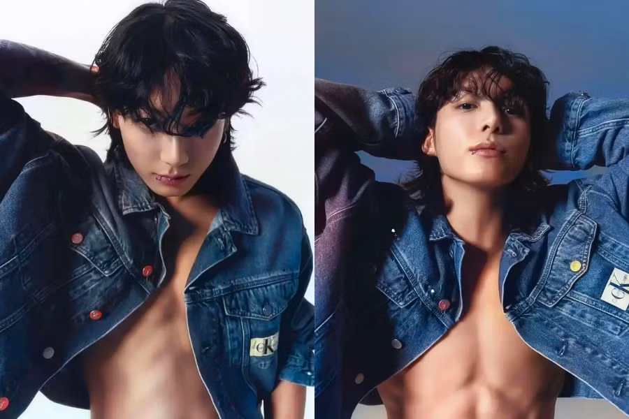 Jung Kook khoe thân hình cực chuẩn trong bộ ảnh đầu tiên với Calvin Klein. Jung Kook khoe thân hình cực chuẩn trong bộ ảnh đầu tiên với Calvin Klein.